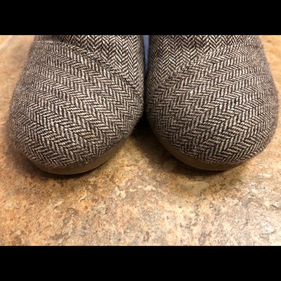 TOMS Herringbone print booties - Picture 3 of 6